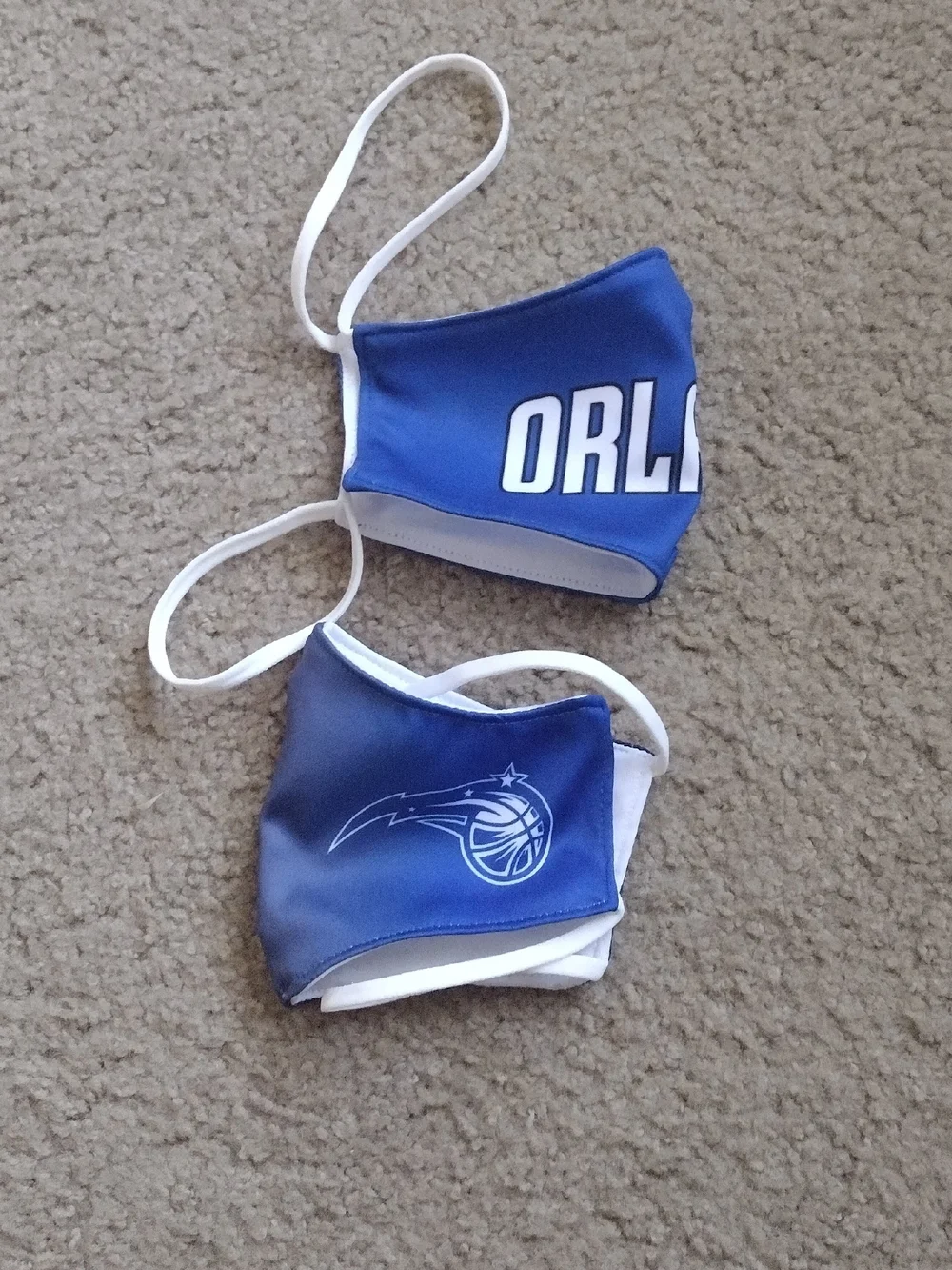 NBA Orlando Magic Dual-Pack Face Masks in Blue and Black $8
